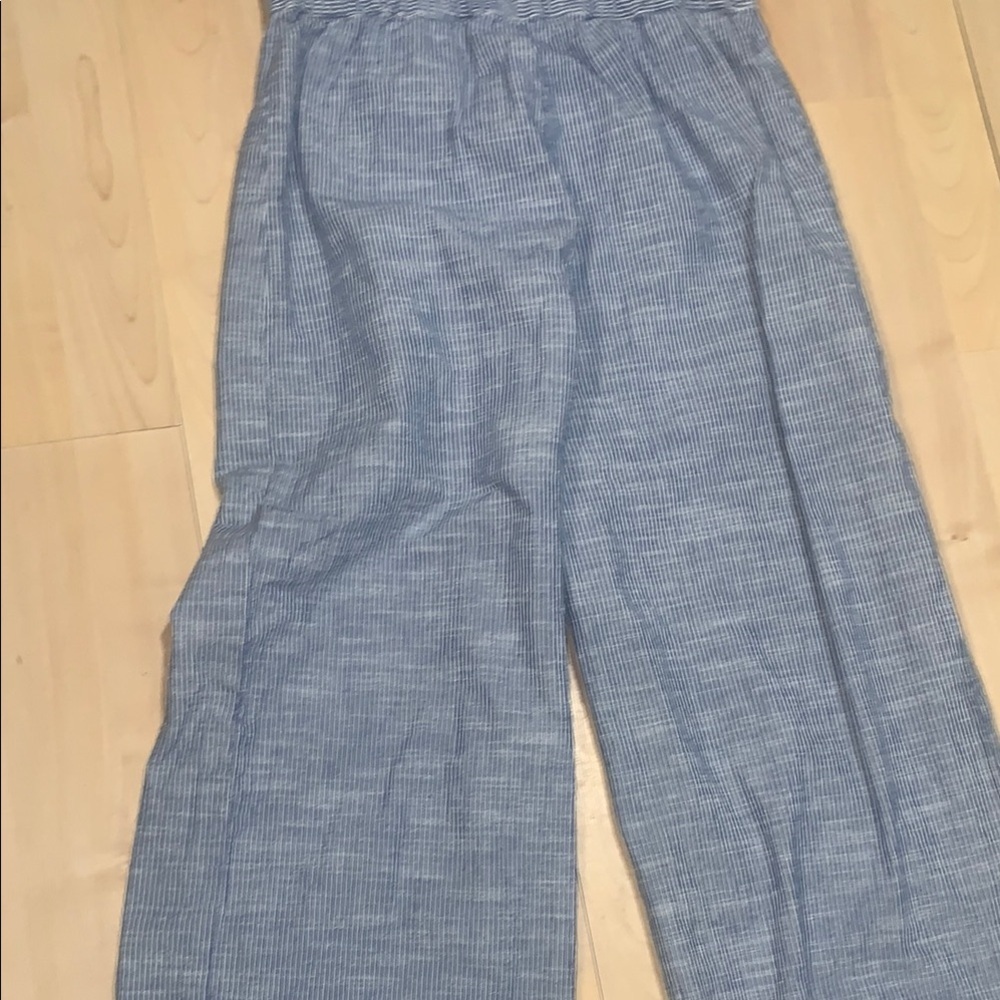 Japna Gray Wide-Leg Jumpsuit with Adjustable Straps - Picture 7 of 8
